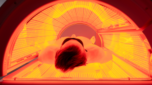 The popularity of red light therapy is growing in the wellness world